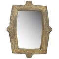 Gfancy Fixtures Wooden Wall Mirror, Natural GF3093229